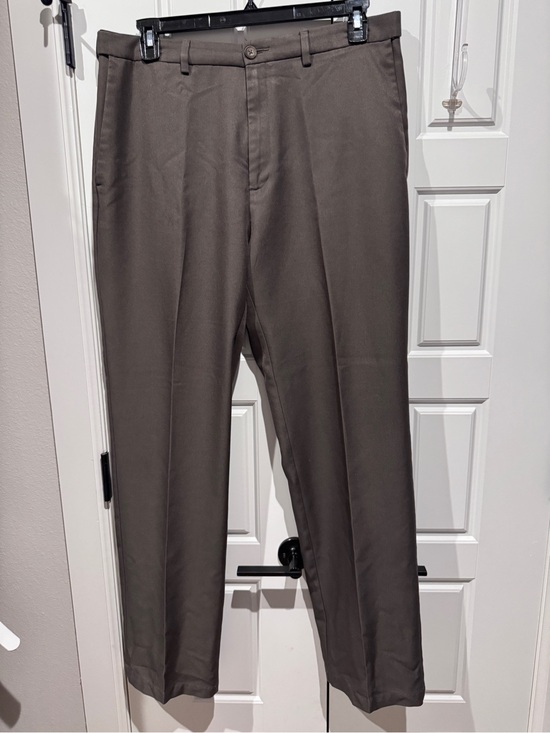 Haggar Other - Haggar Men's Dress Pants in Olive Brown 36 x 34